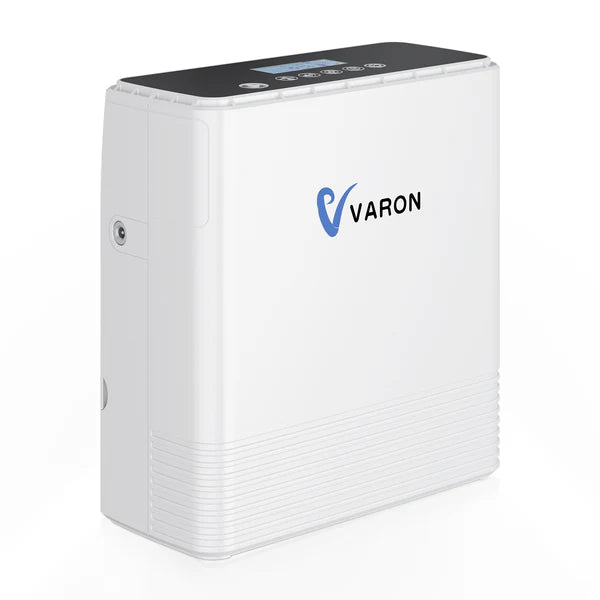 VARON VP-6 portable continuous oxygen concentrator, high flow for outdoor use