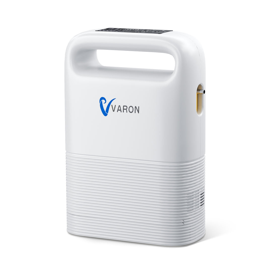 VARON VP-2 portable pulse oxygen concentrator, long battery life for active users