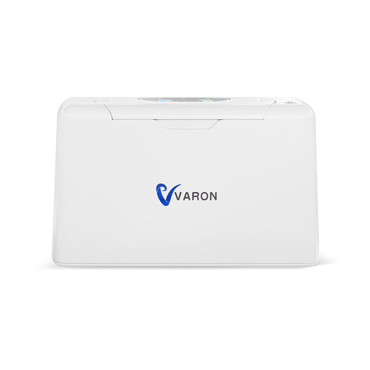 VARON VL-2 portable pulse oxygen concentrator, quiet and travel-ready