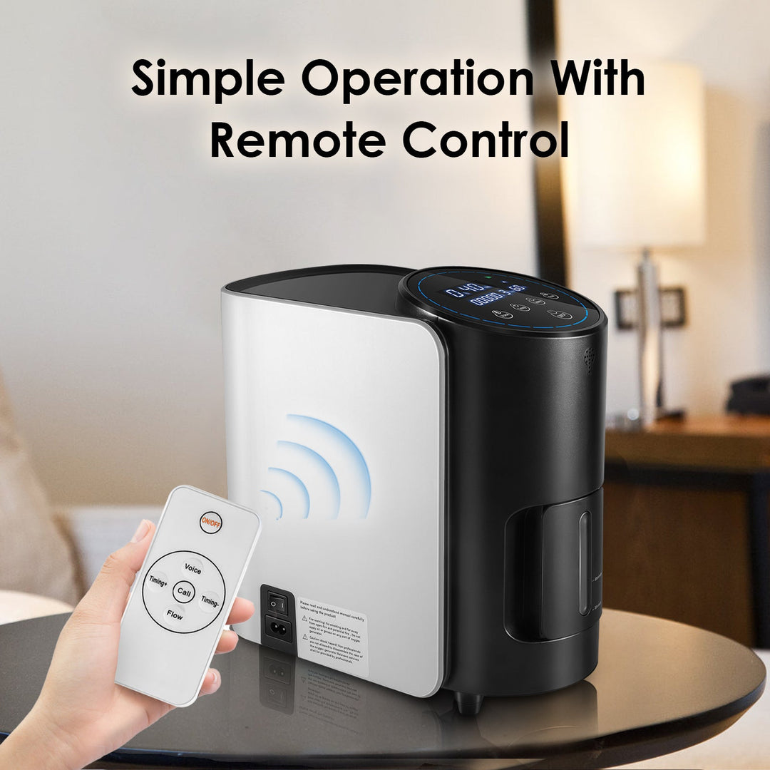 VARON VH-1 Home Oxygen Machine, Simple Operation With Remote Control