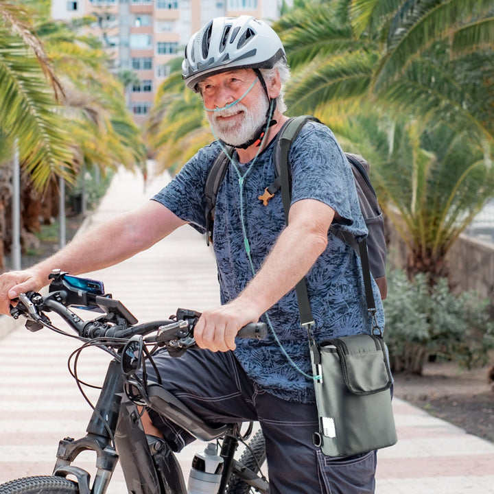 VARON VP-2 Portable Oxygen Concentrator - Ensure Oxygen Supply During Exercise and Easy to Carry