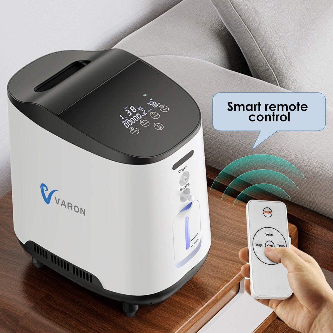 VARON VH-2 Home Oxygen Machine, Simple Operation With Remote Control