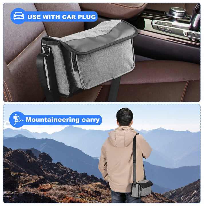 Versatile Bag for VARON VL-1 light oxygen concentrator - easy to carry and supports stable oxygen