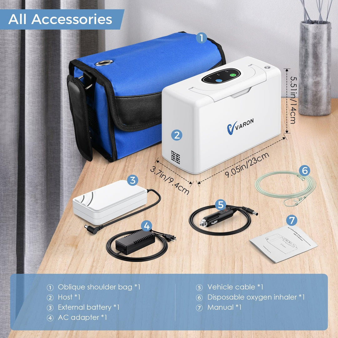 VARON VL-2  Light Oxygen Concentrator Accessories
