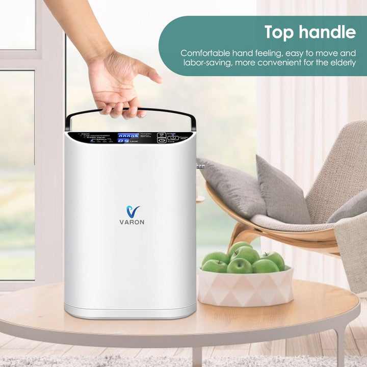 VARON VP-1 with top handle design for comfortable grip, easy portability, and labour-saving movement—ideal for elderly users.