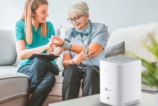 COPD management with Oxygen concentrator