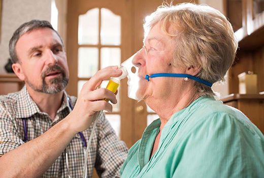 oxygen therapy for bronchitis treatment