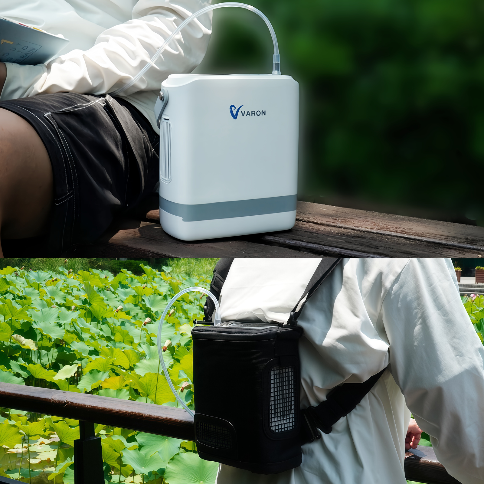 （Pre-sale）New VARON VP-8G | Pulse Flow Portable Oxygen Concentrator 1-8 settings