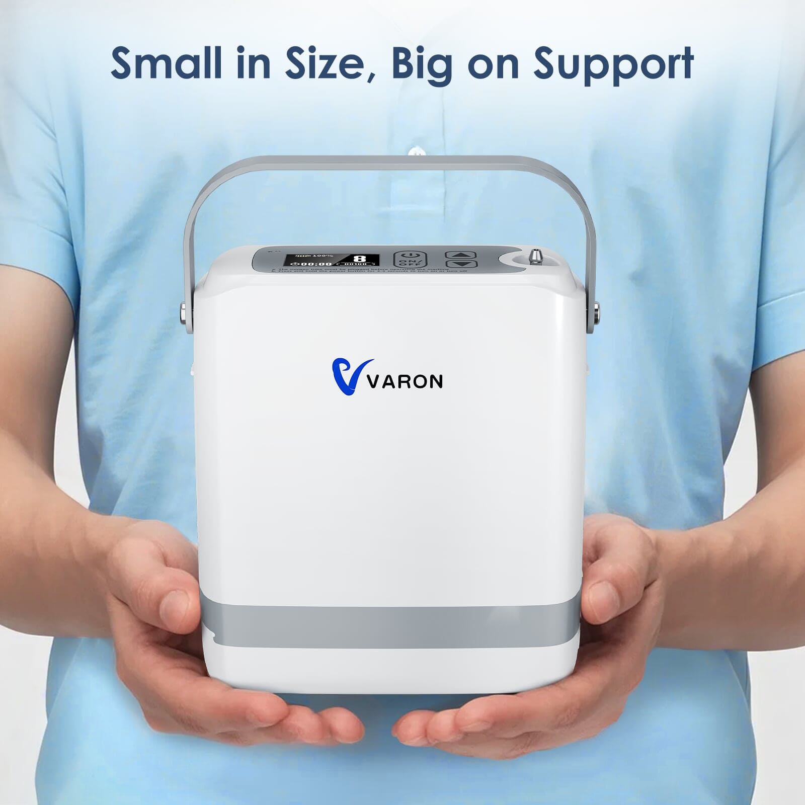 （Pre-sale）New VARON VP-8G | Pulse Flow Portable Oxygen Concentrator 1-8 settings