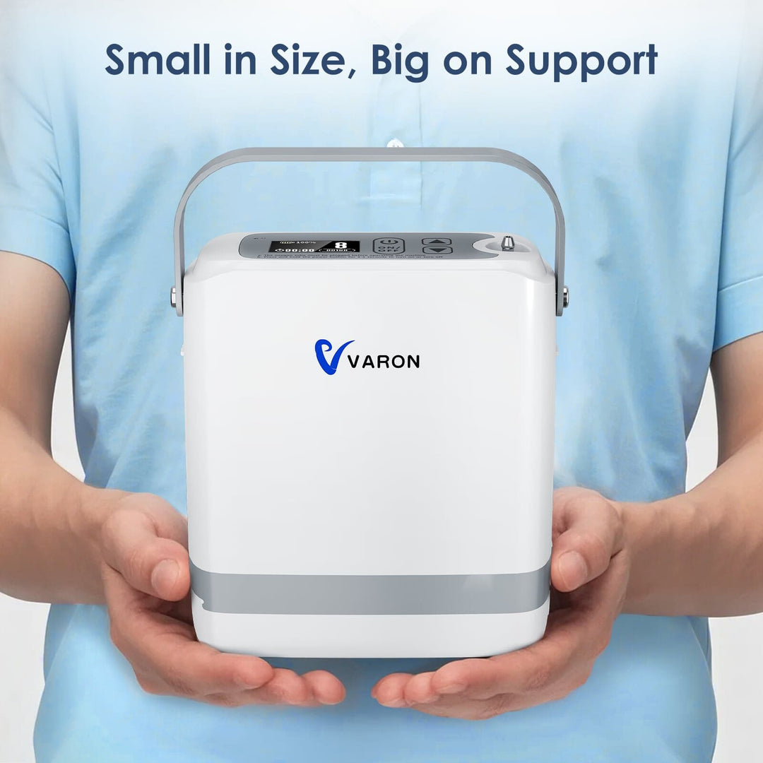 （Pre-sale）New VARON VP-8G | Pulse Flow Portable Oxygen Concentrator 1-8 settings