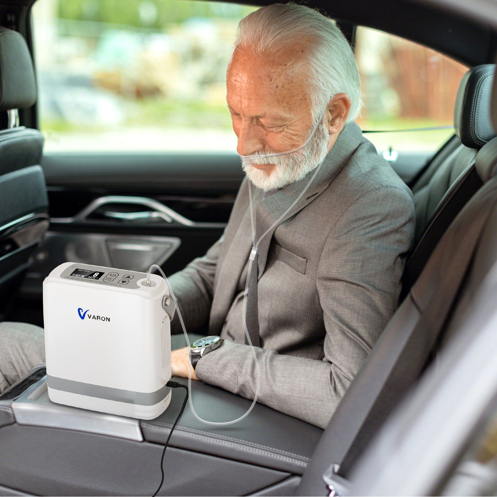 （Pre-sale）New VARON VP-8G | Pulse Flow Portable Oxygen Concentrator 1-8 settings
