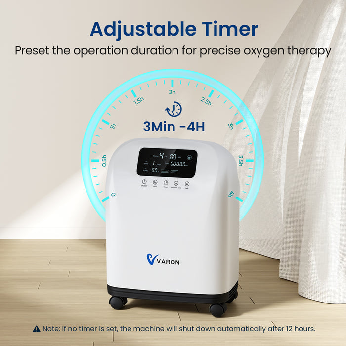 VARON VH-4 | Continuous Flow Home Oxygen Concentrator (1-9 settings)