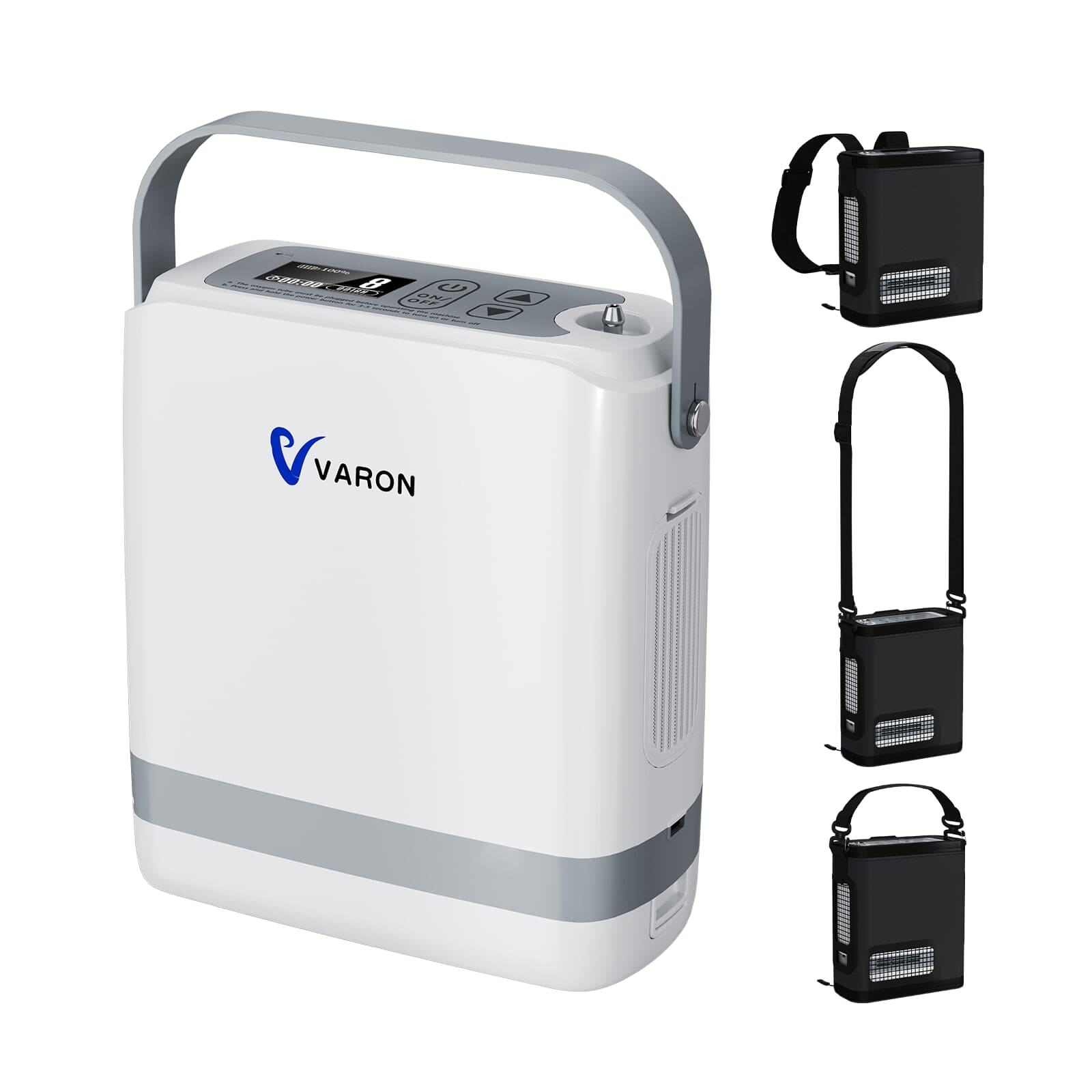 （Pre-sale）New VARON VP-8G | Pulse Flow Portable Oxygen Concentrator 1-8 settings