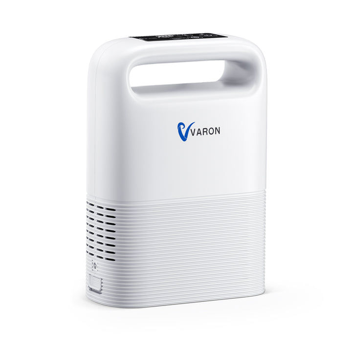 VARON VP-2 Pulse Portable Oxygen Concentrator | 24H Continuous Use, Long Battery Life, Lightweight & Travel-Friendly
