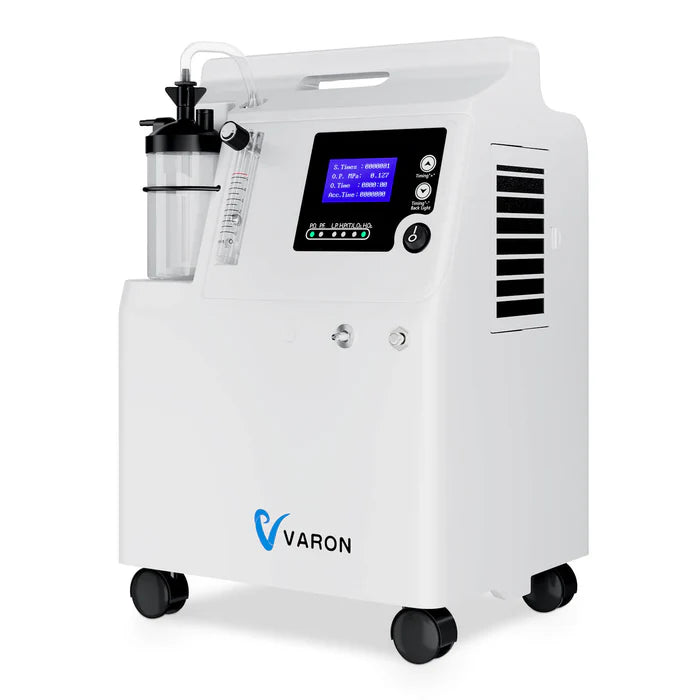 VARON Serene 5 home continuous oxygen concentrator, comprehensive respiratory care, FDA-Approved