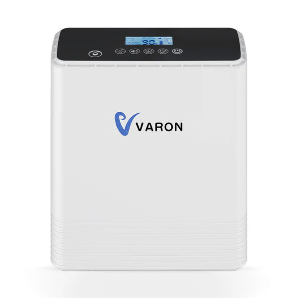 VARON VP-6 portable continuous oxygen concentrator, high flow for outdoor use