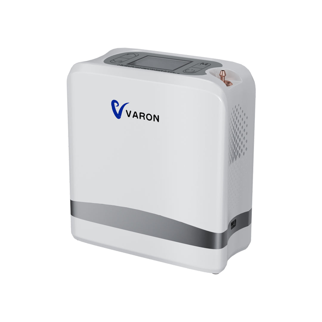 VARON VP-8 Lite | 4.4 lbs Lightweight Pulse Flow Oxygen Concentrator (1-7 settings)