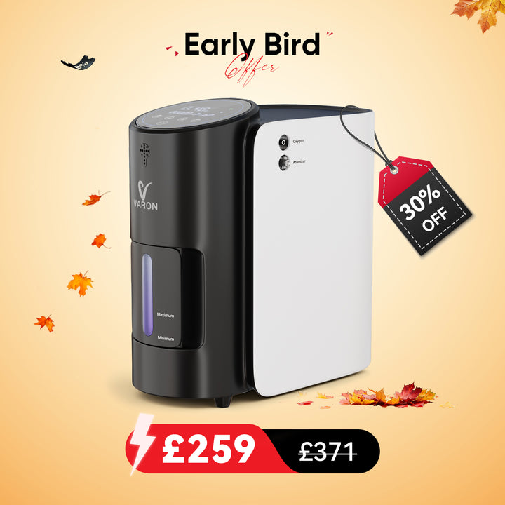 VARON VH-1 Home Oxygen Concentrator | 1-7 Adjustable, Vital Senior Health