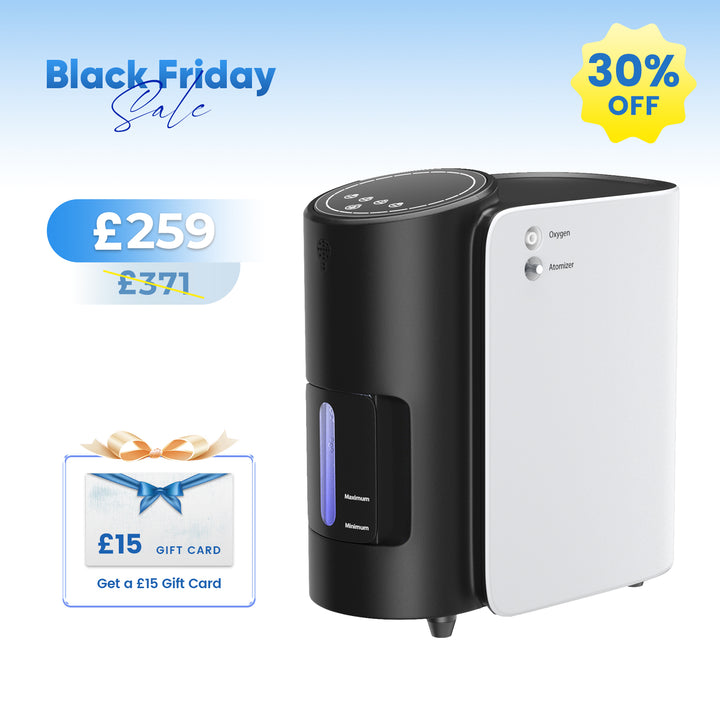 VARON VH-1 Home Oxygen Concentrator | 1-7 Adjustable, Vital Senior Health