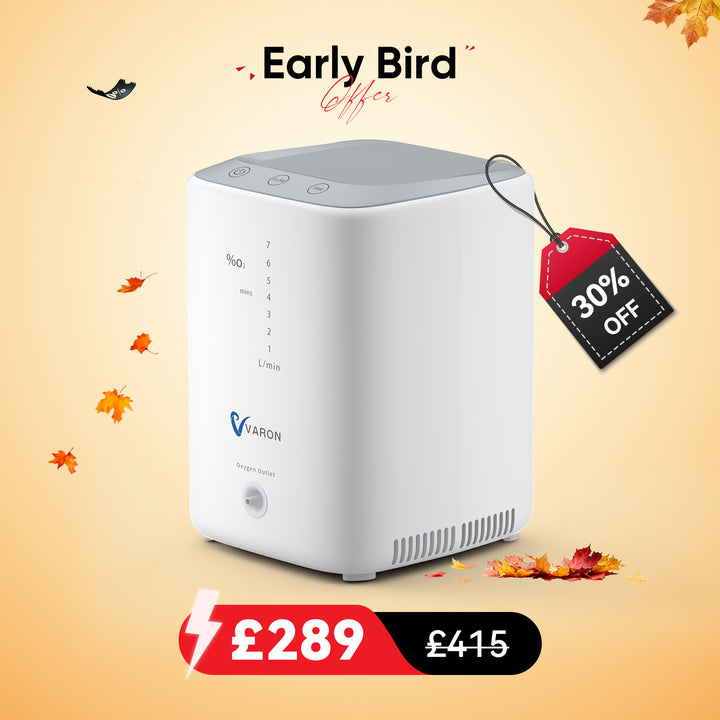 VARON VH-3 Home Oxygen Concentrator | 1-7 Comfortable Therapy