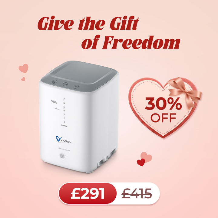 VARON VH-3 Home Oxygen Concentrator | 1-7 Comfortable Therapy