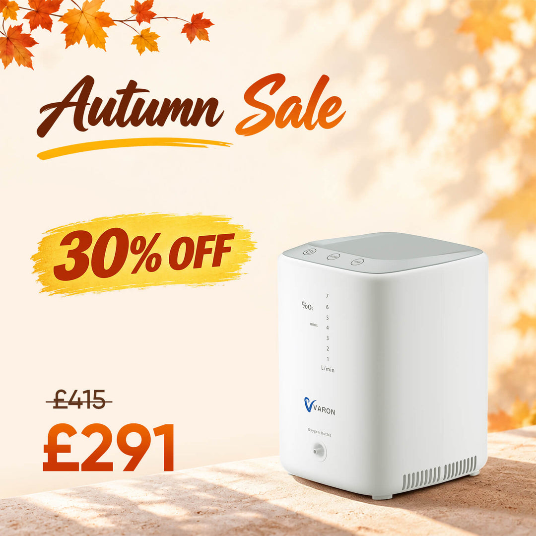 VARON VH-3 Home Oxygen Concentrator | 1-7 Comfortable Therapy