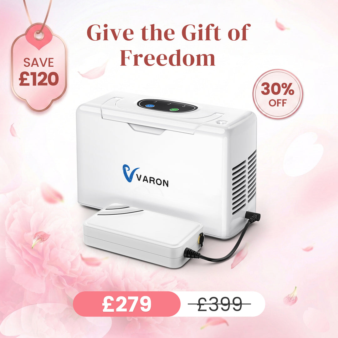 VARON VL-2 3L Light Continuous Portable Oxygen Concentrator