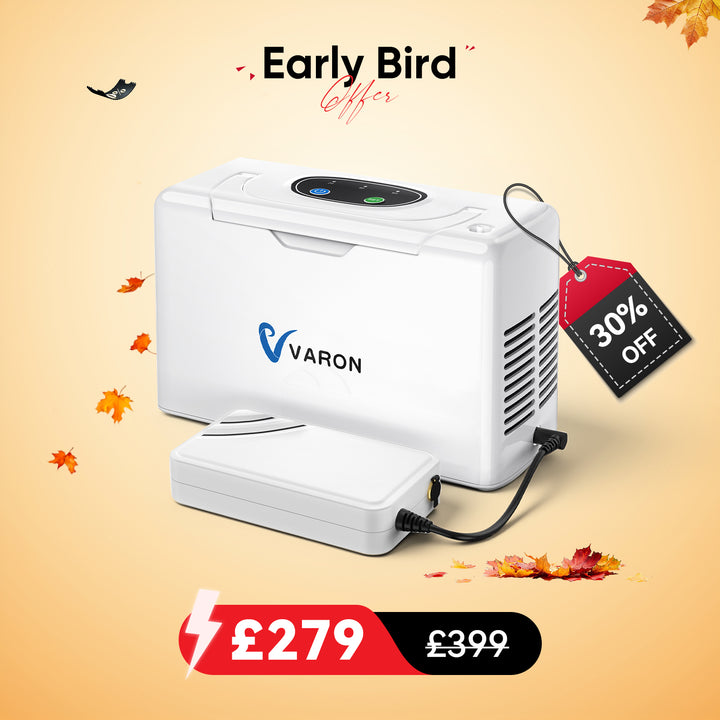 VARON VL-2 3L Light Continuous Portable Oxygen Concentrator