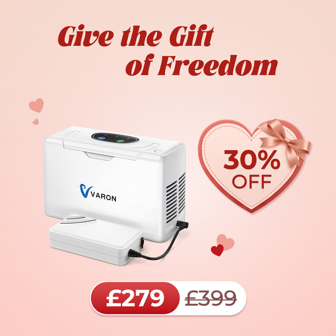 VARON VL-2 3L Light Continuous Portable Oxygen Concentrator