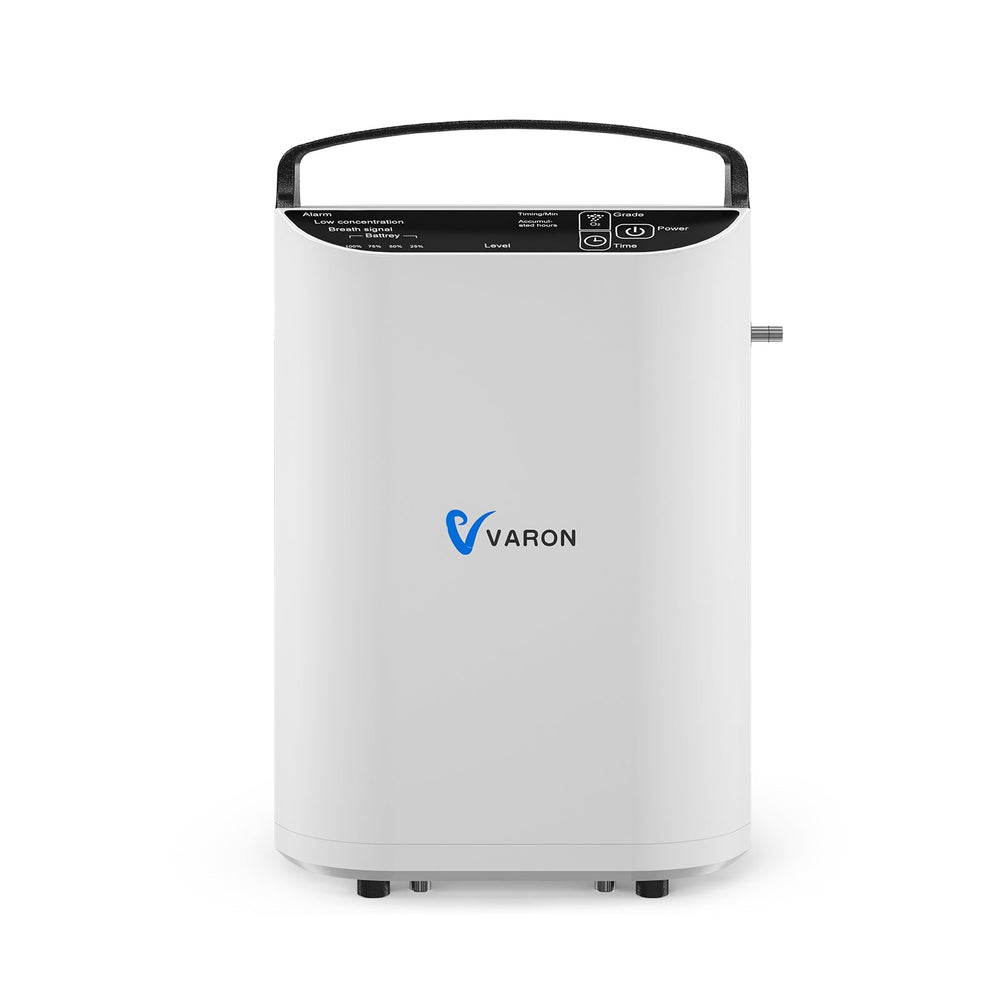 VARON VP-1 portable pulse oxygen concentrator, lightweight and travel-friendly