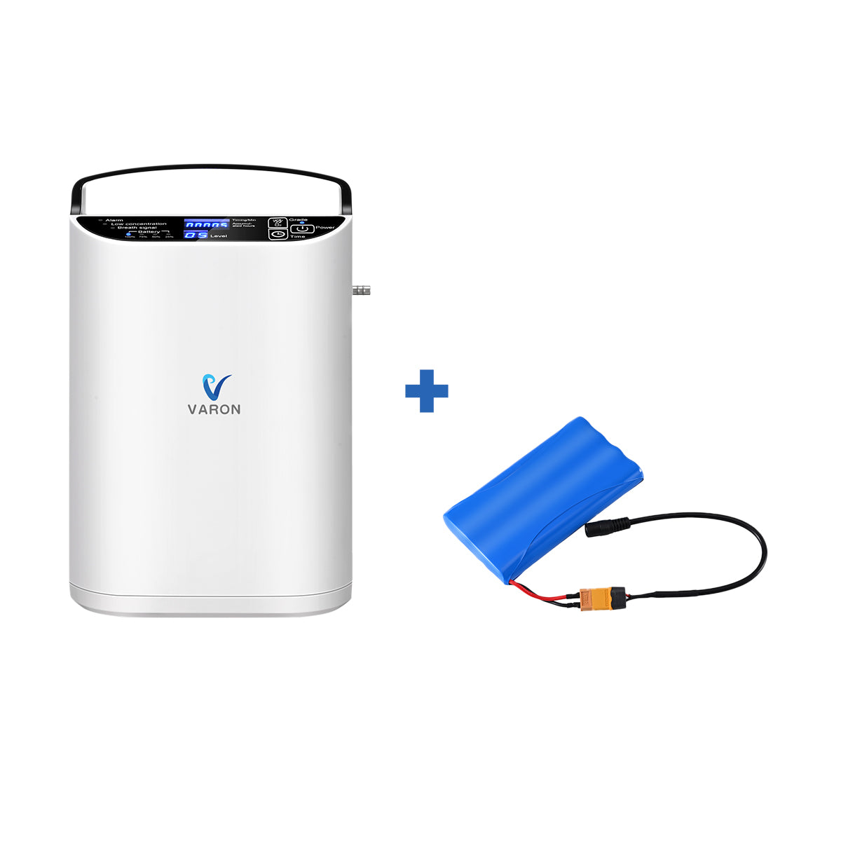 VARON VP-1 Pulse Portable Oxygen Concentrator | 24H Operation