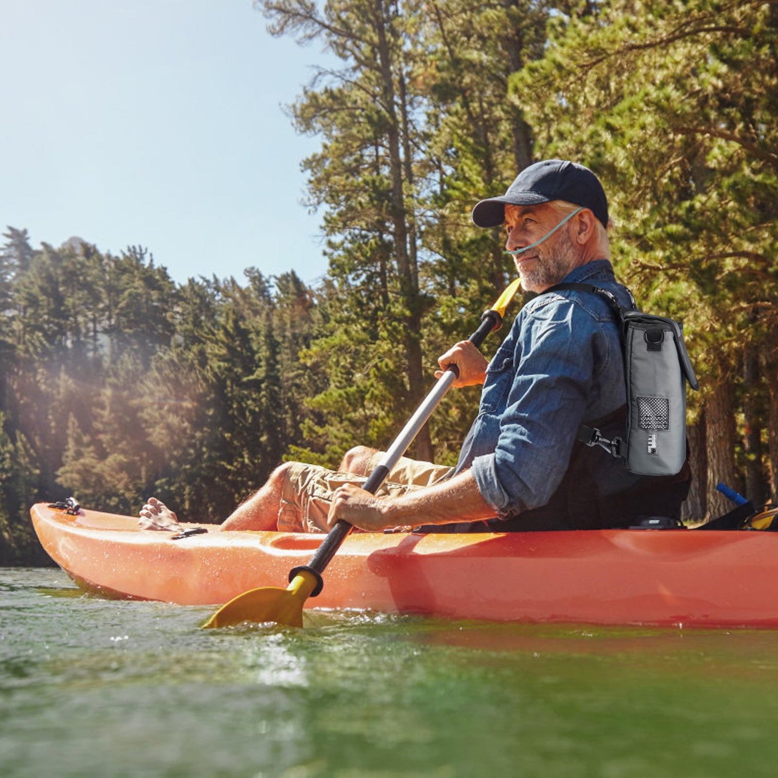 VARON VP-2 Portable Oxygen Concentrator - Ensure Oxygen Supply During Exercise and Easy to Carry