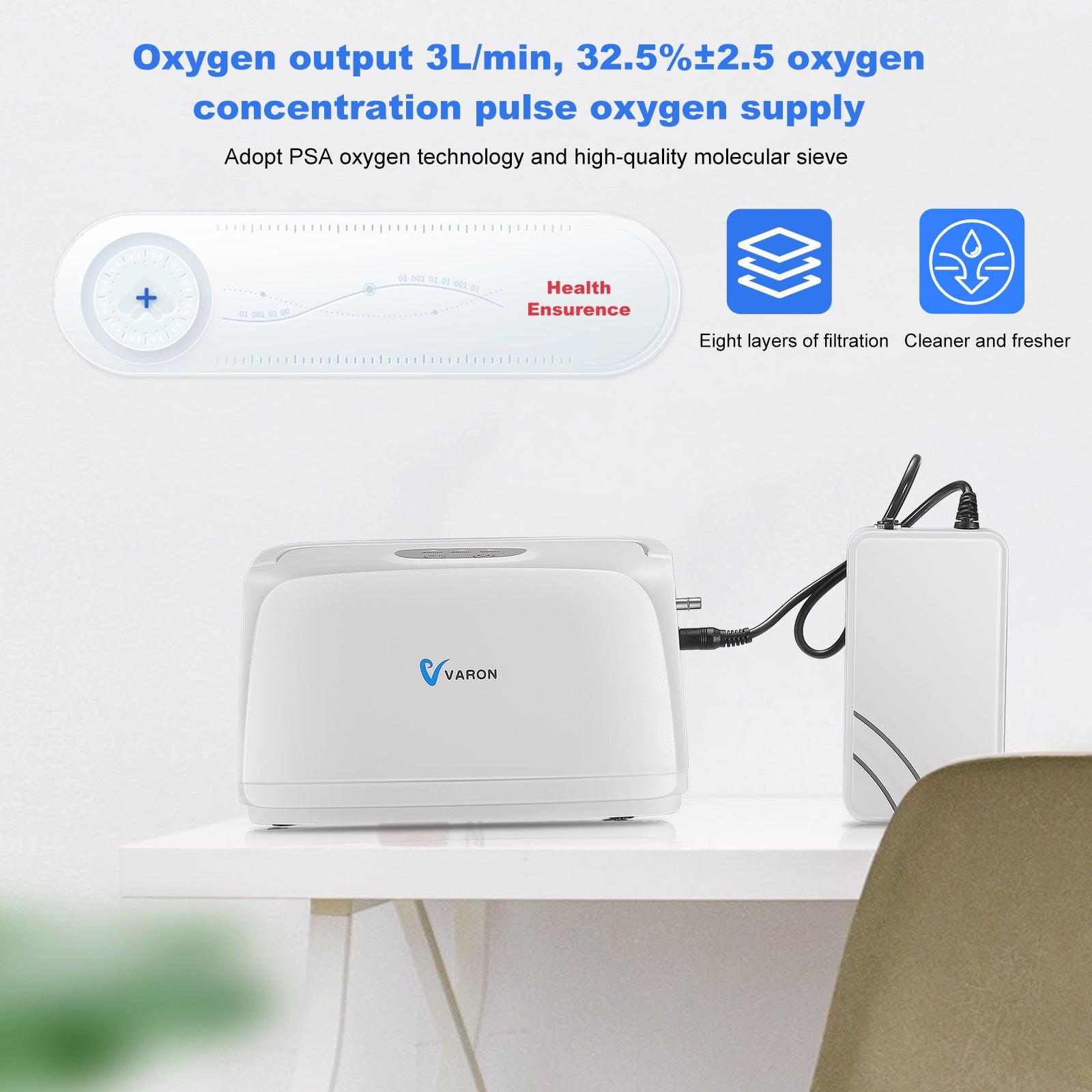 VARON 1-3L VL-1 Light Oxygen Machine, up to 35% oxygen concentration